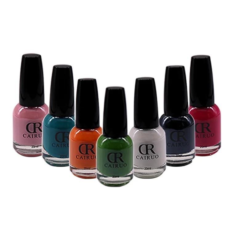 

Custom printing logo clean glass one step nail art paint oil, 201 colors