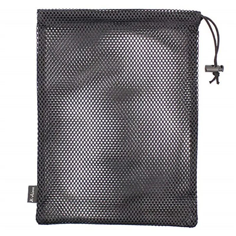 

Polyester Mesh Bag Shoes Storage Bag Vegetable Draw String Packaging Fruit Mesh Net Bag Drawstring Eco