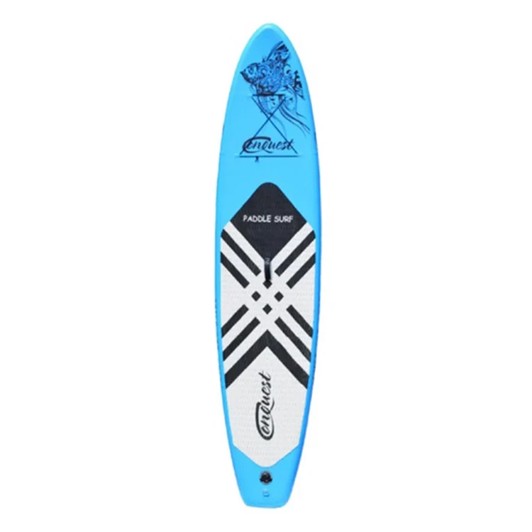 

FunFishing WholeSale Soft Top Inflatable Stand Up Drop Stitch Sup Surfboard, Blue or customized color
