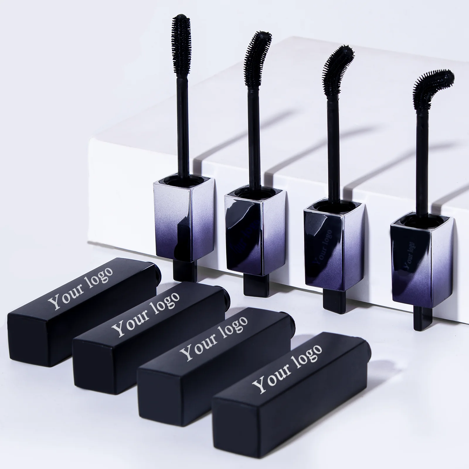 

Wholesale Custom Private Label 4D Fiber Mascara Waterproof Lengthening Long Lasting Black Mascara 4d, Balck