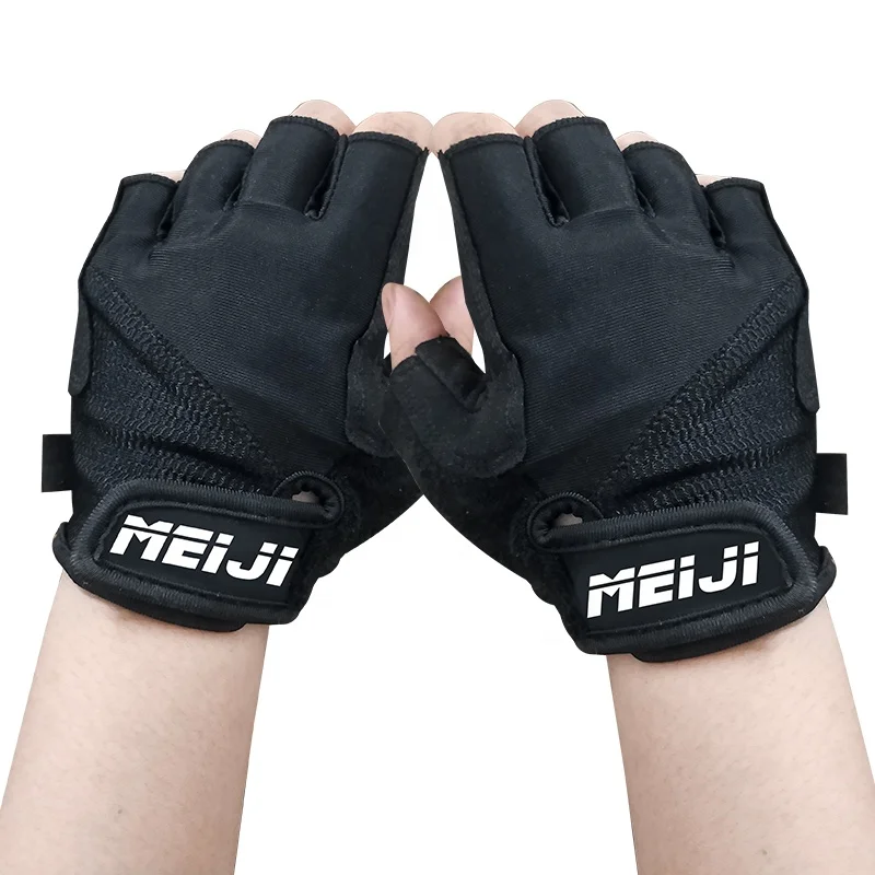 
Wholesale Custom Bike gloves Half Finger Outdoor Sports Cycling Gloves fitness gloves 