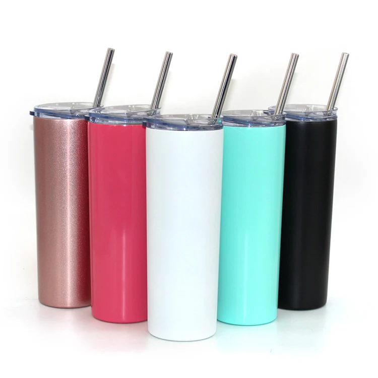 

Wholesale Glitter Stainless Steel Double Wall Insulated Tumbler With Lid, Customized color