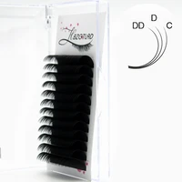 

new C/D/DD 16-20mm Faux mink individual eyelash lashes maquiagem cilios for professionals soft mink eyelash extension