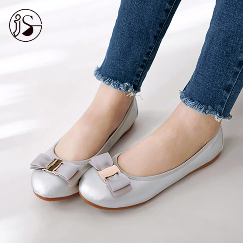 

Fashion bow summer shoes new casual ladies shoes 2021 anti slip light weight women shoes, Customized color