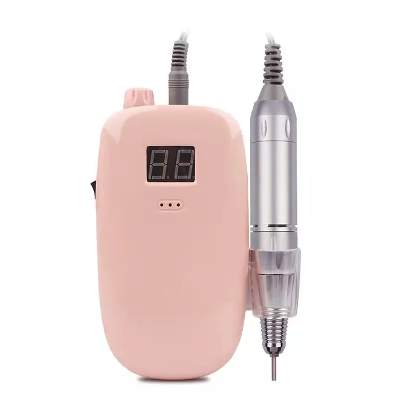 

Nail Salon Professional Products 35000rpm Rechargeable Acrylic Portable Nail Drill Manicure Machine