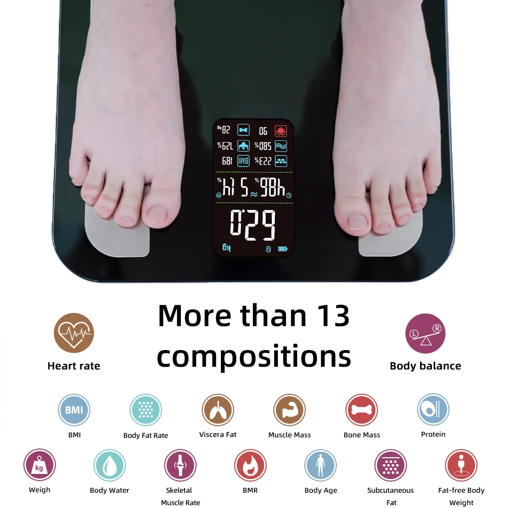 

APP Measurement Portable Gym Home Electronic Digital Body Fat Scale