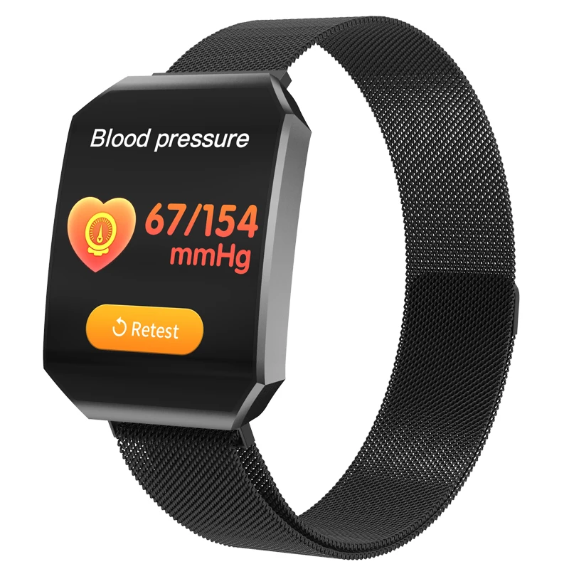 

Smart Watch for Android iOS Phones, IP67 Waterproof Fitness Watch Step Tracker Heart Rate Monitor Calorie Counter Pedometer Smar