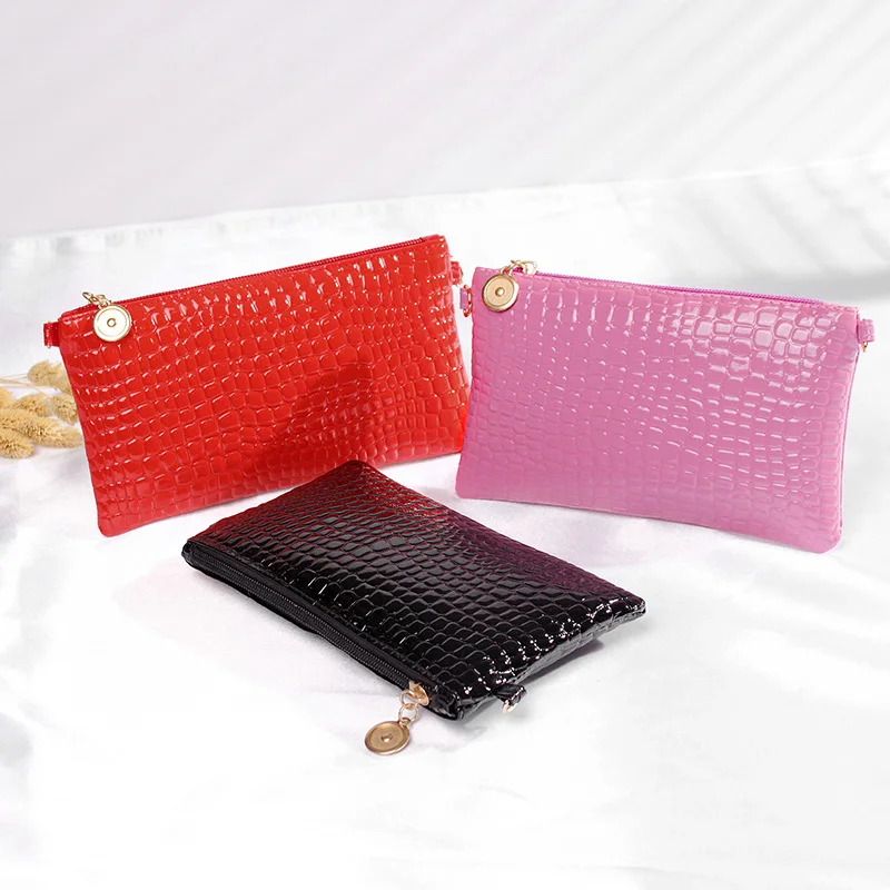 

Leather Clutch Bag Women Mini Small Casual Bag Single Shoulder Bag For Cell Phone Coin Wholesale, Picture