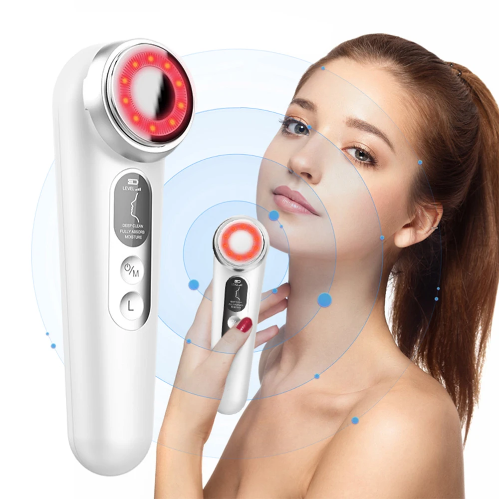 

Custom Anti Aging Wrinkle Oem Facial Rf Ems Device Home Face Beauty Equipment, Customized color