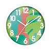 Round Digital Clock On Wall
