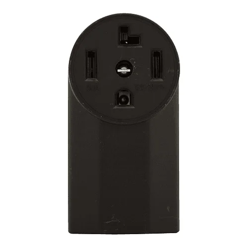 UL Listed 30 Amp NEMA 14-30R 125V/250V Range and Dryer Flush Power Receptacle