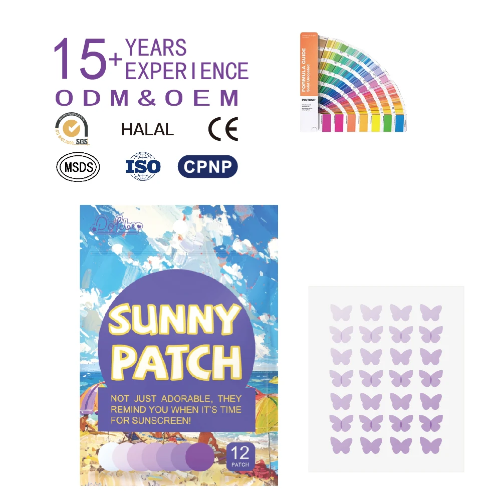 Hypoallergenic Acne Patches With UV Detection - Dermatologist Recommended No Additives Effective and Convenient