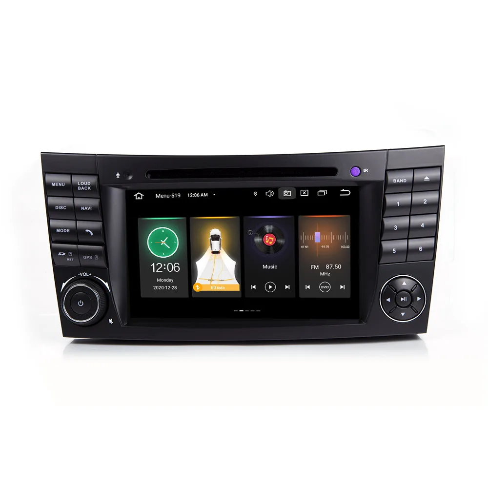 

Mekede DSP android car radio for Benz E Class W211 CLS-Class W219 video 4G WIFI BT mirroring multimedia AM FM RDS RADIO