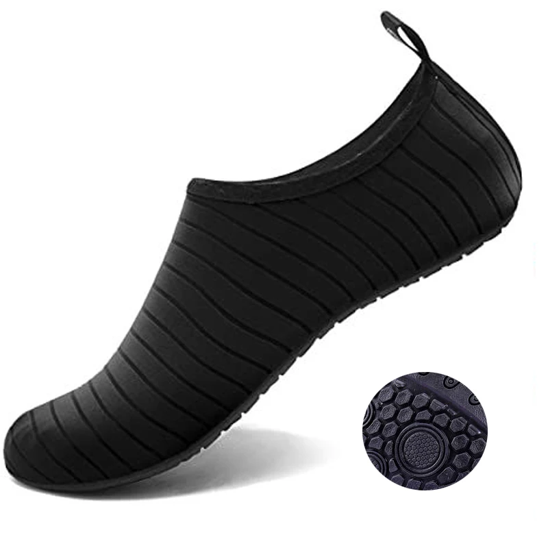 

Fashion Men Women Kids Barefoot Quick-Dry Aqua Slip-on Yoga Socks Water Sports Shoes, Multiple