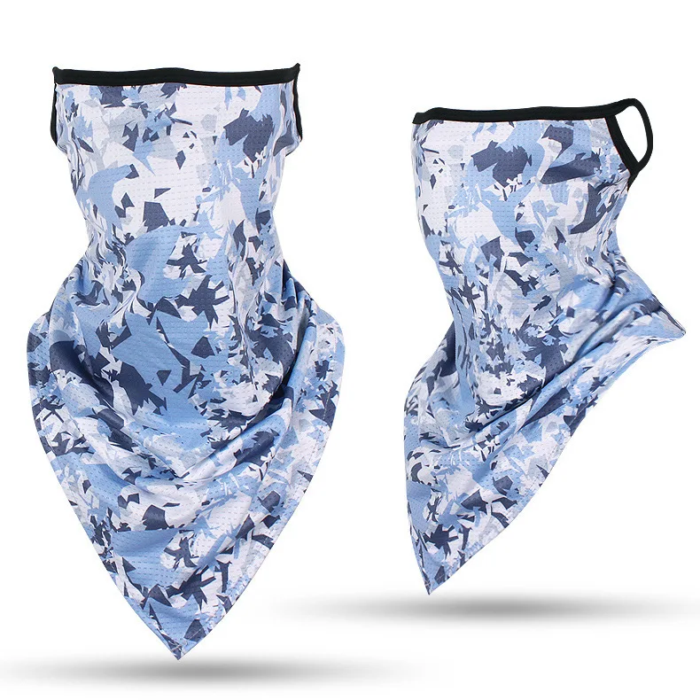 
Comfortable breathable unisex face bandana headband for sale camo triangle scarf tubular sports bandana 