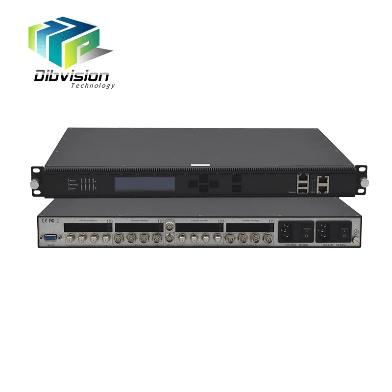 

IRD1380 professional IRD decoder with 8 dvb-t2 to ip gateway, 8 ci slot for receiving encrypted satellite channels