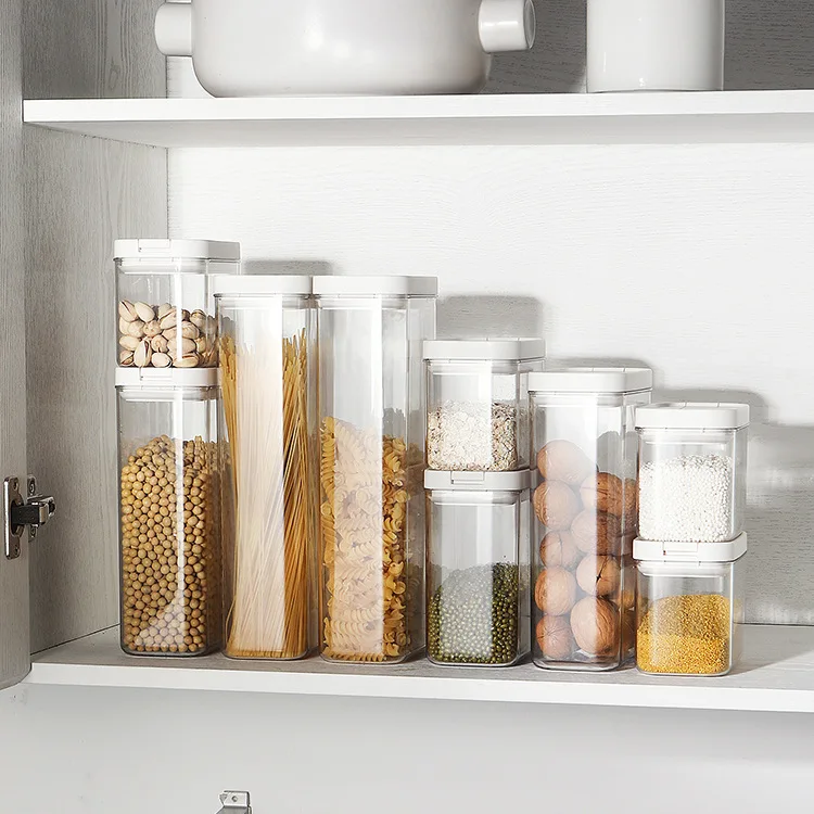 

BPA Free Clear Plastic Kitchen and Pantry Organization