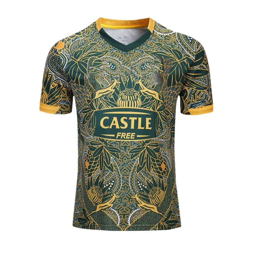 

Wholesale Best Quality Hoe Sell South Africa Rugby Jersey