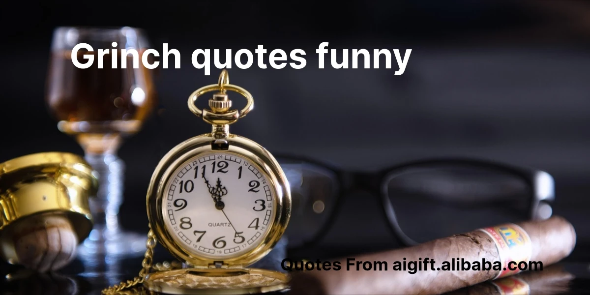 grinch quotes funny