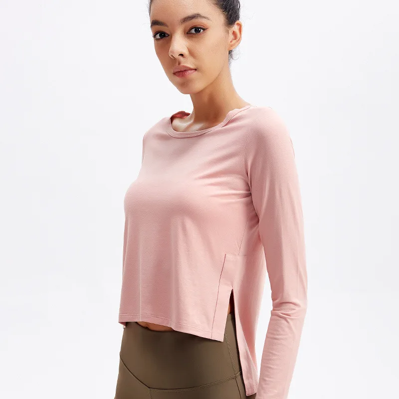 

Women Relaxed Quick Dry Fitness Gym Yoga Running Athletic Sport T-shirt