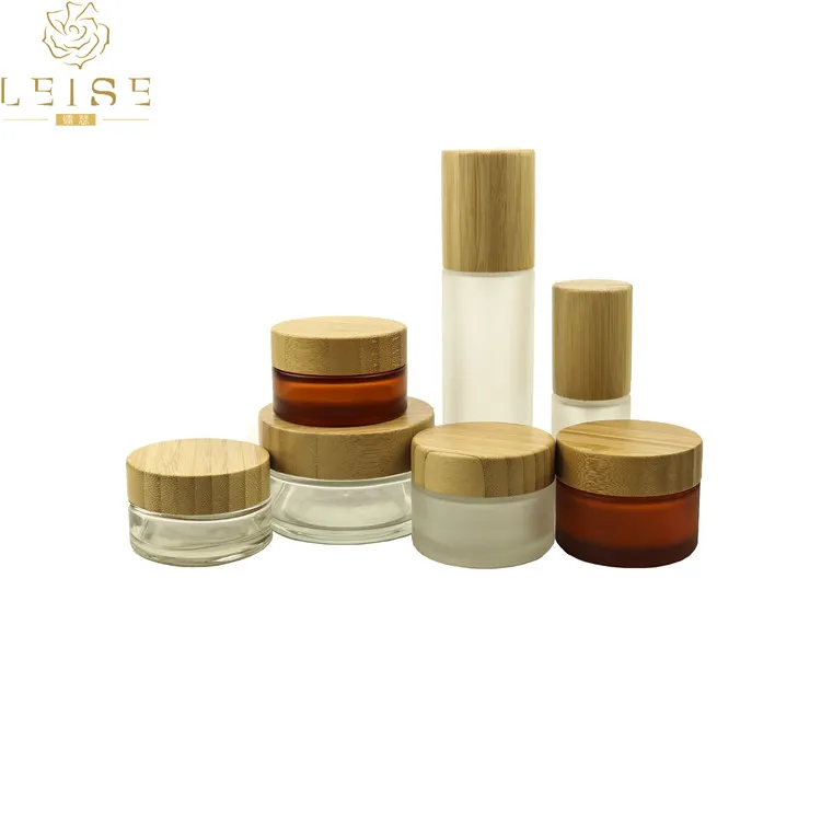 bamboo glass jar c12
