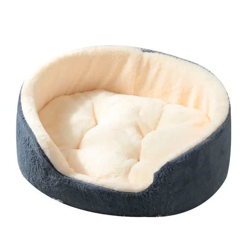 

Hot sale fall winter comfortable warm stereoscopic brushed pet cushion pet dog soft bed, Multi colors
