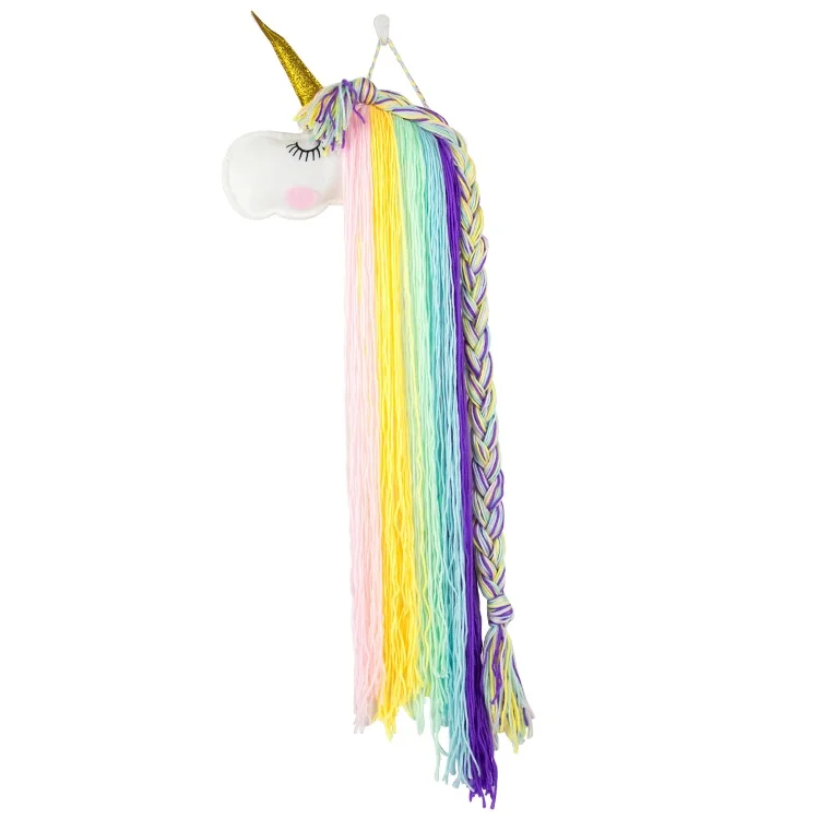 

INS Unicorn Children Hairpin Hair Accessories Storage Wall Hangings For Kids Room Decor, Many colors