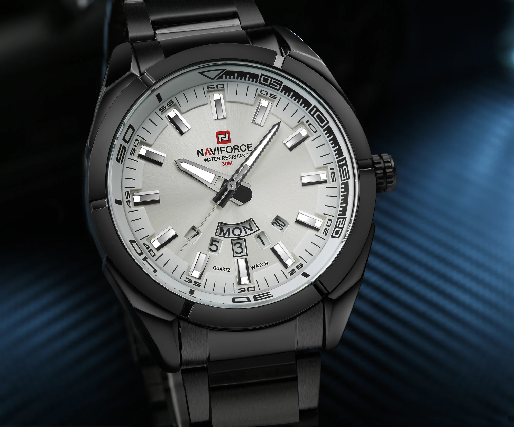 

Luxury watch naviforce 9038 minimalilst classic men watches cool