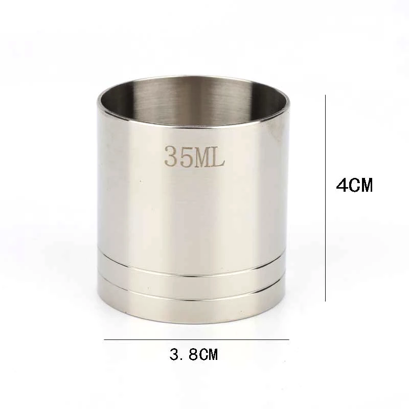 

Professional Barware Tools 35ml measure bar Cylinder shape cocktail promotional mens vintage shot jigger