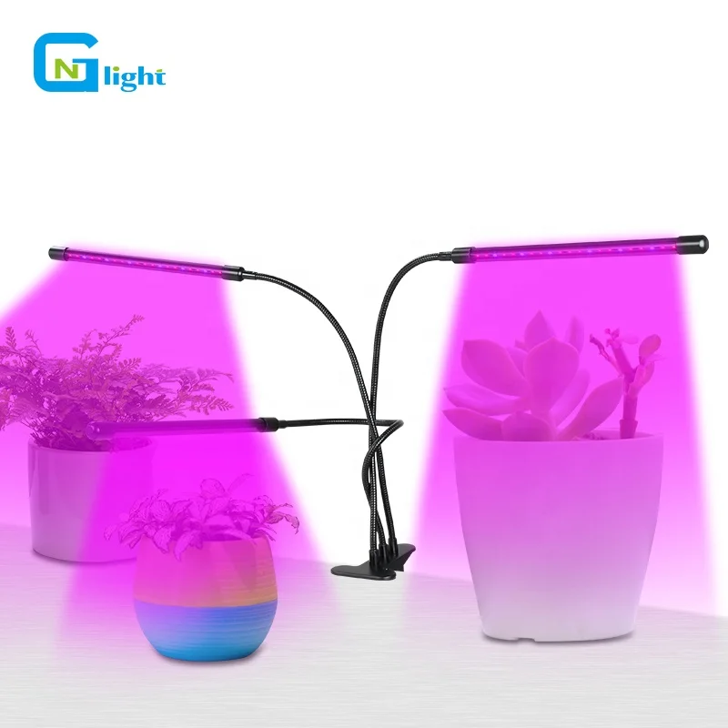 

drop shipping dimming 30w growing light 3-head with clip plant led grow light gooseneck