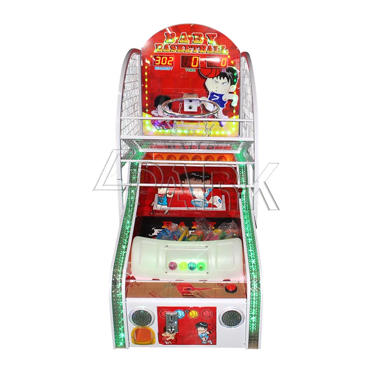 

Basketball arcade games Kids coin operated lovely arcade basketball game machine coin amusement game machine for sale