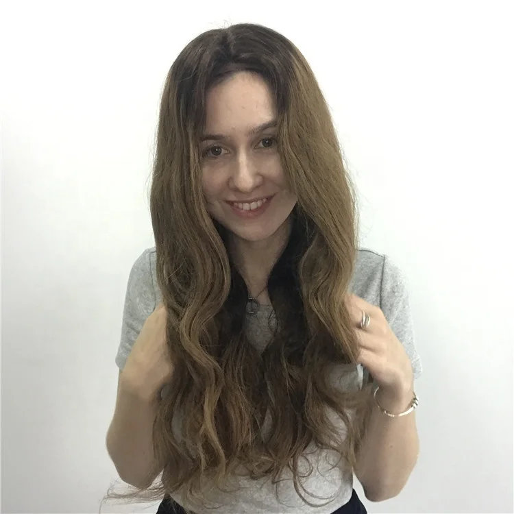 

New Arrival Customized Order 12A Grade Russian Remy Hair Balayage Color Wig