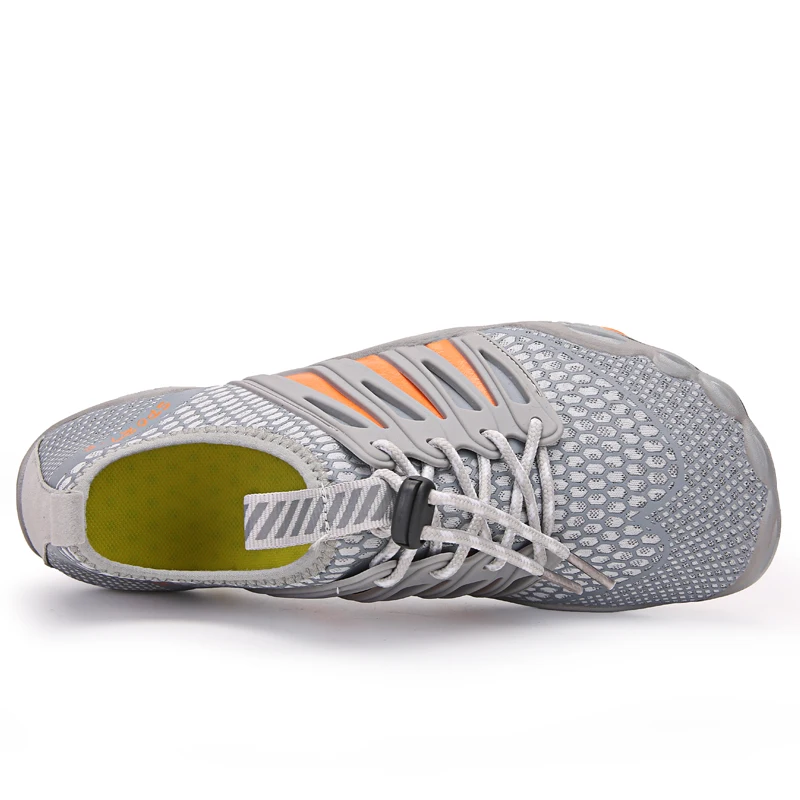 
China Aqua Shoes Manufacturers Man Fishing Waterproof Men Swimming Water Shoes Orange River Shoes 