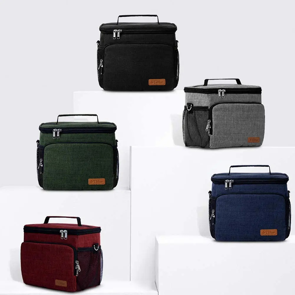 

Fashionable eco custom logo adult freeze lunch box bag, Solid