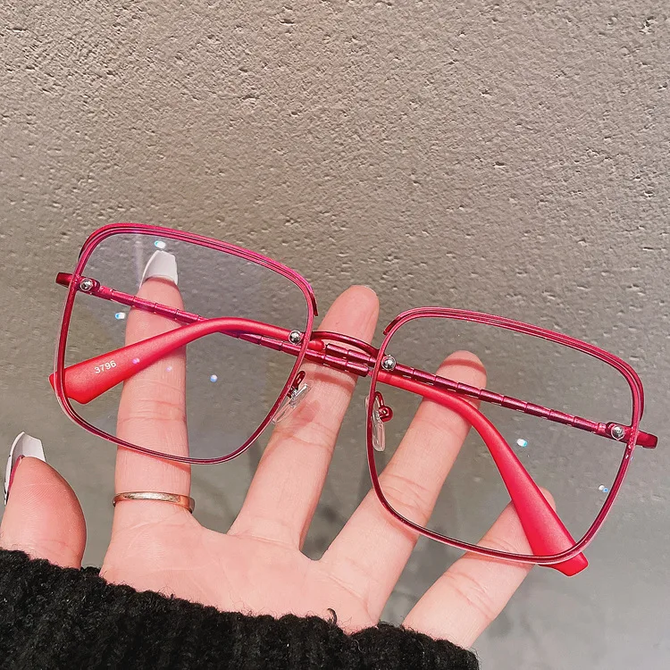 

Hot Sale Computer Glasses cat .0 spectacles Trending Square Eyeglasses 2022 Optical Frames Eyeglasses Women, Choice