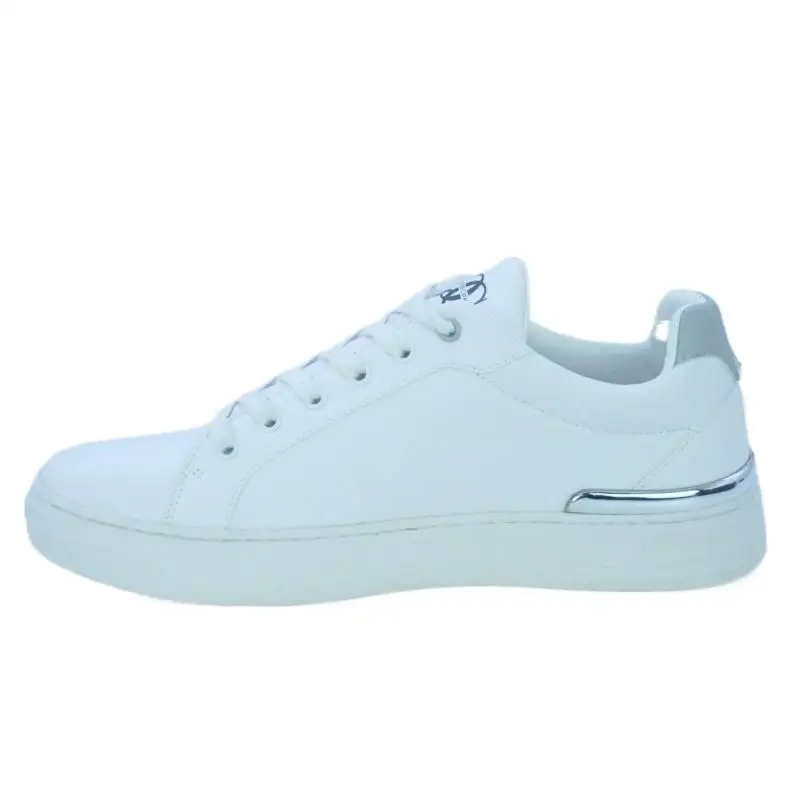 

New fashion products flat leather sneakers white casual shoes for men The hottest product on the market, Black white