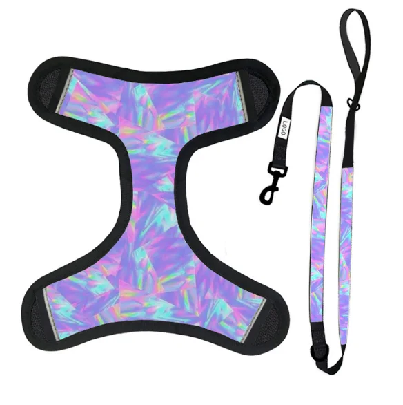 

Amazon newest arrival pets new inventions adjustable reflective pet leash chest pet dog leads harness