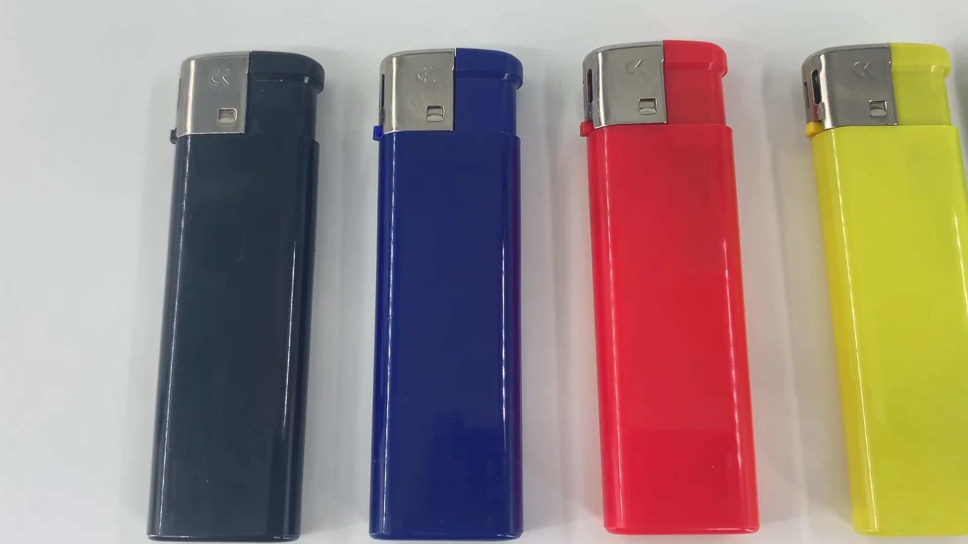 Hot Sale Smoking Cigarette Electronic Custom Logo Lighter Solid Color