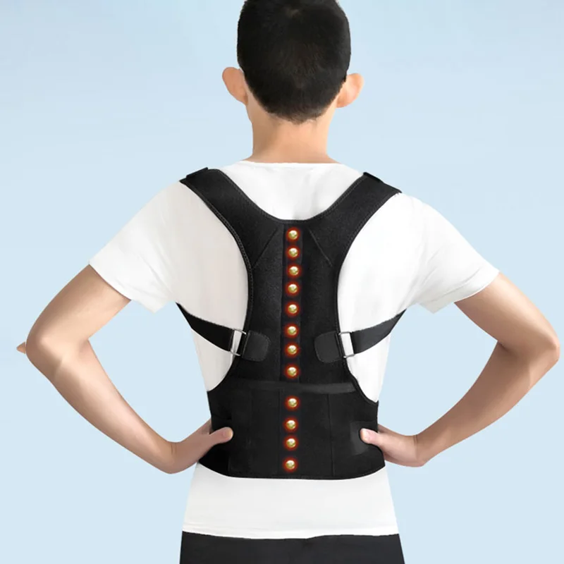 

OEM Magnet Therapy Posture Corrector Lumbar Back Support Correction Body Shaper Spine Stretcher Magnetic Corrector De Postura
