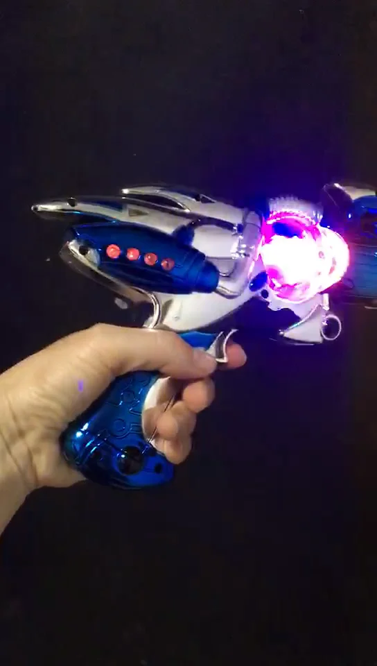 Gel Blaster Blinkee Light Up Spinning Barrel Space Gun-laser Space ...