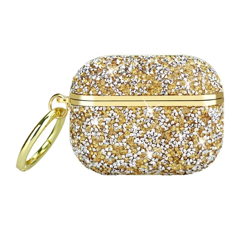 

New for Airpods Pro case Luxury Glitter Bling Bling Power for Airpods 3 protective Shiny Girly Fashion Cover