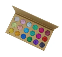 

Vegan Cosmetics Eye Shadow Makeup 18 Color Glitter Eyeshadow Palette