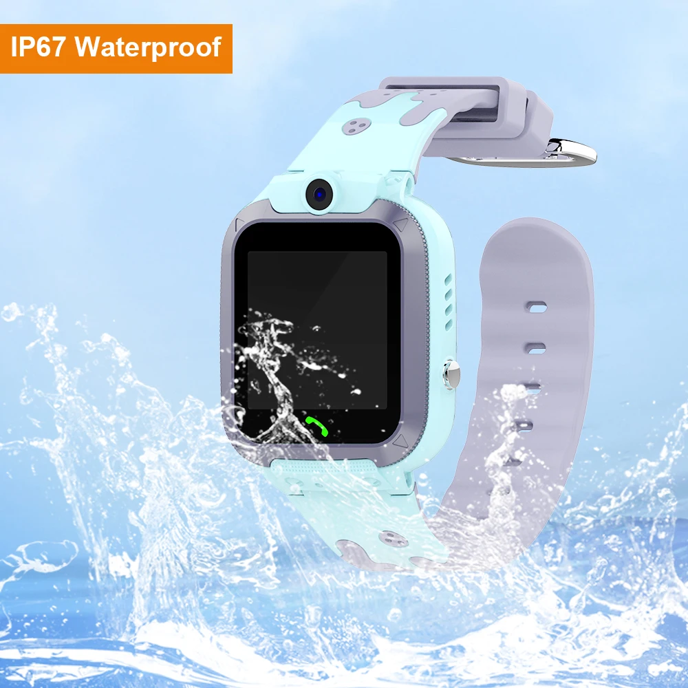 

1.44'' smart watch phone IP67 waterproof cell phone watch gps stracker camera smart watch for kids with sim