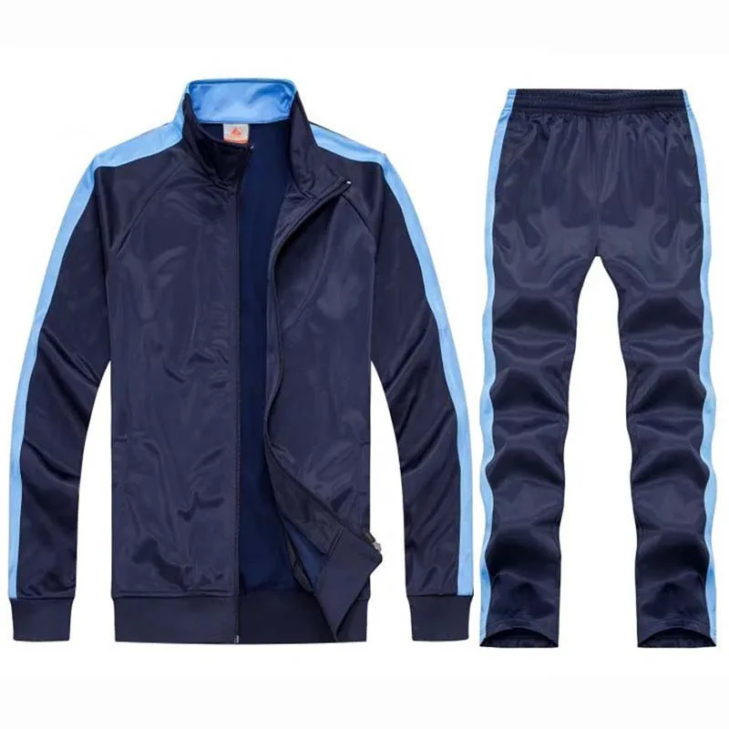 Hot Sale Oem Factory Custom running wear Men's Blank Tracksuit Breathable Training & Jogging Wear