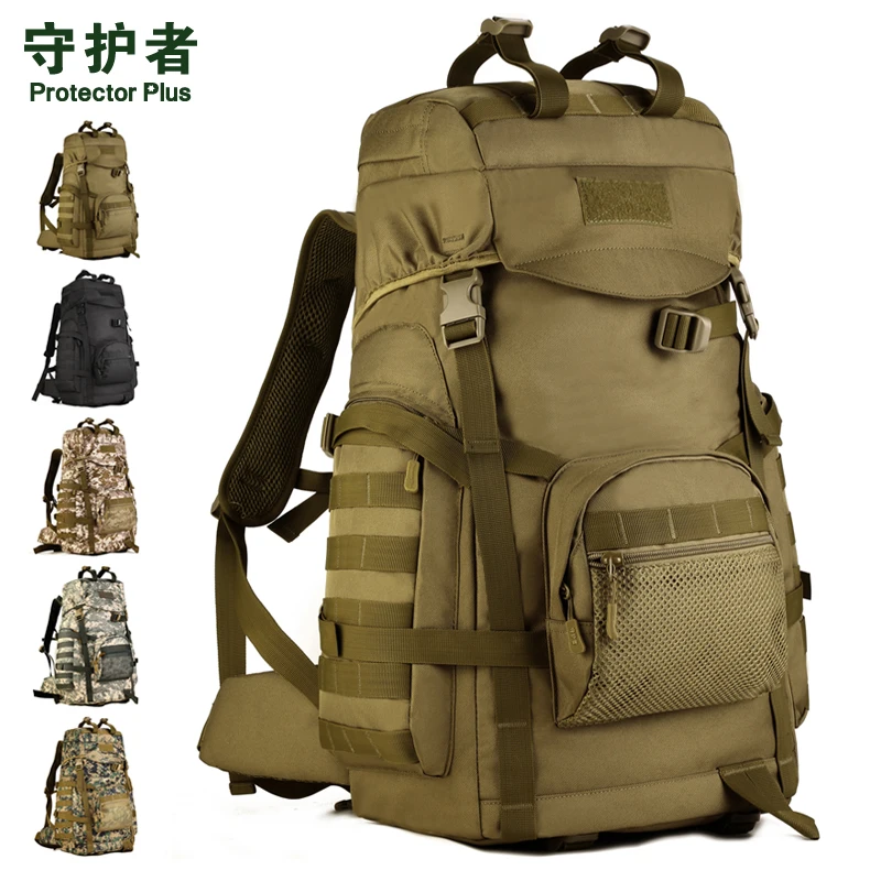 

BSL 2022 new army nylon 60L military vest bag tactic vest factory outlet bag, Brown/black/desert digital/acu digital/jungle digital