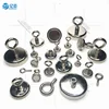 D25mm Powerful Magnetic Hooks with 22kg Pull Force, Strong Powerful Magnet Neodymium Magnet Hooks