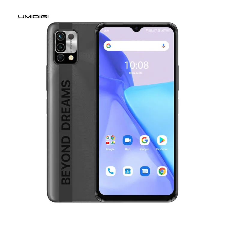 

Dropshiping UMIDIGI Power 5 4GB+128GB / 3GB+64GB 6.53 inch Full Screen Android 11 Celular