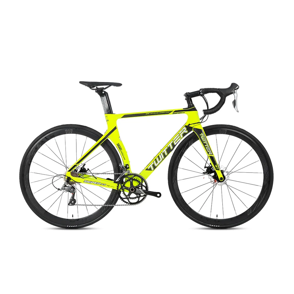 

Hot selling 8 speed 700C factory super light carbon fiber frame complete carbon disk road bike