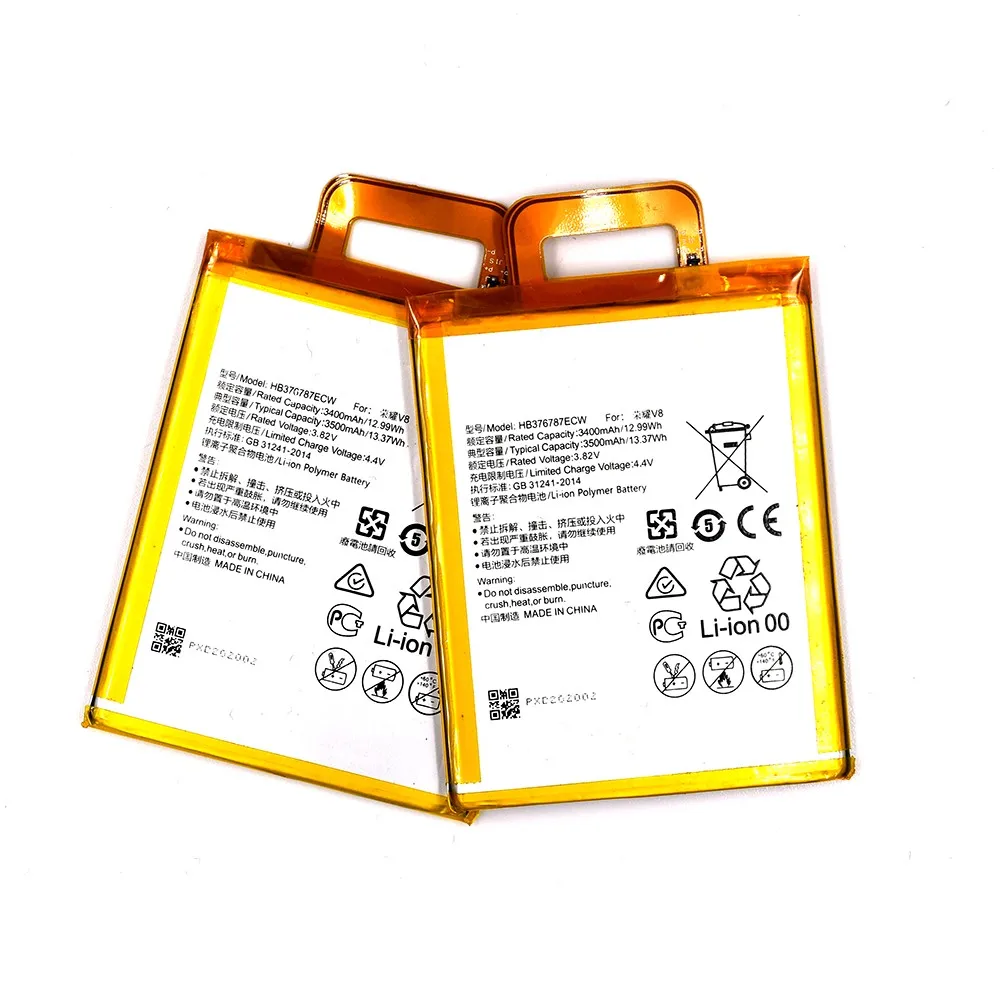 

Good quality mobile phone battery for Huawei Honor V8 HB376787ECW rechargeable