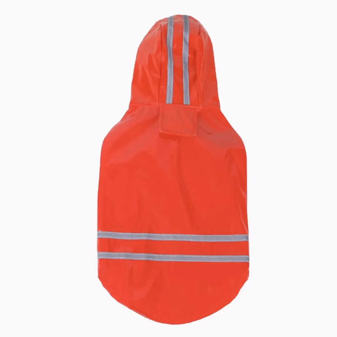 

Pet Clothes Dog Raincoat Pet Product Spring and Summer Waterproof and Breathable Pet Raincoat PU Reflective Hooded Raincoat